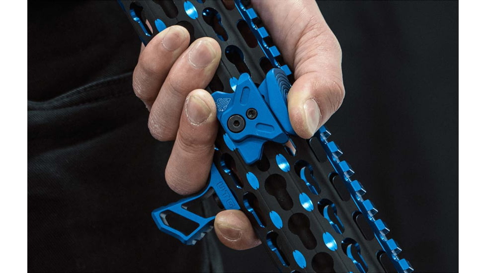 Leapers UTG Angled Index Mount, Keymod, Matte Blue, TL-TRK01B
