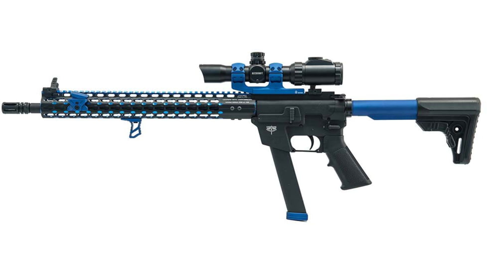 Leapers UTG Angled Index Mount, Keymod, Matte Blue, TL-TRK01B