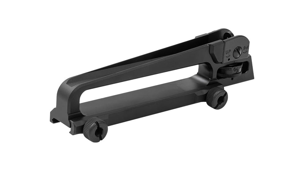 Leapers UTG AR15 Enhanced Carry Handle Rear Sight, Picatinny, Black, MT-950X