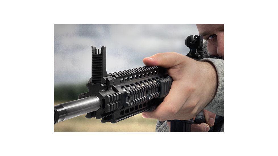 Leapers UTG Top Mounted Deployable Front Sight, Black, MT-750X