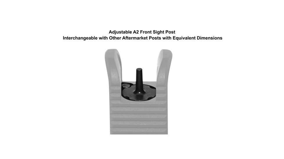 Leapers UTG Top Mounted Deployable Front Sight, Black, MT-750X