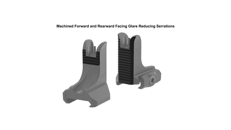 Leapers UTG Top Mounted Deployable Front Sight, Black, MT-754X