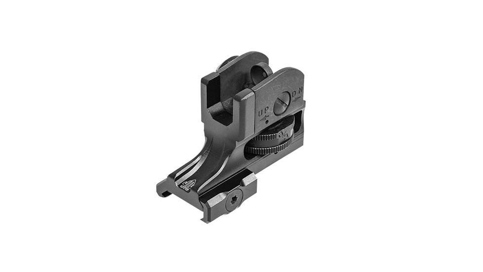 Leapers UTG AR15 Super Slim Fixed Rear Sight, Picatinny, Black, _x000D_ MT-950RS03