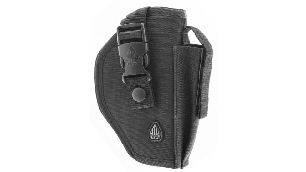 UTG Pro Polyester Universal OWB Belt Holster, Black, PVC-H270B