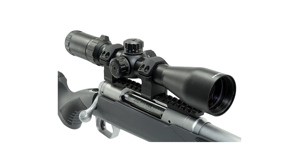 Leapers UTG Classic 3-12X44mm Rifle Scope, Tube 30mm, SFP, Mil-dot, Black, SCP3-3124EAOW