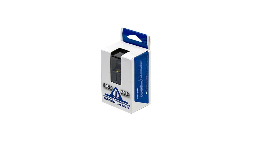 Leapers UTG Compact Ambidextrous Green Laser, Integral Mount, Black, SCP-LS279S