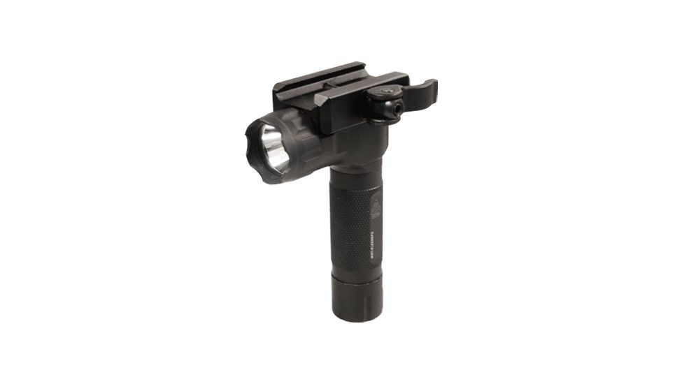 FACTORY DEMO Leapers UTG Covert Op Quick Detach Aluminum Grip w/Built-in LED Light