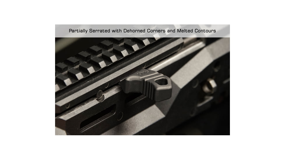 Leapers UTG CZ Scorpion Evo 3 Charging Handle, Black, TLT-CSCH01