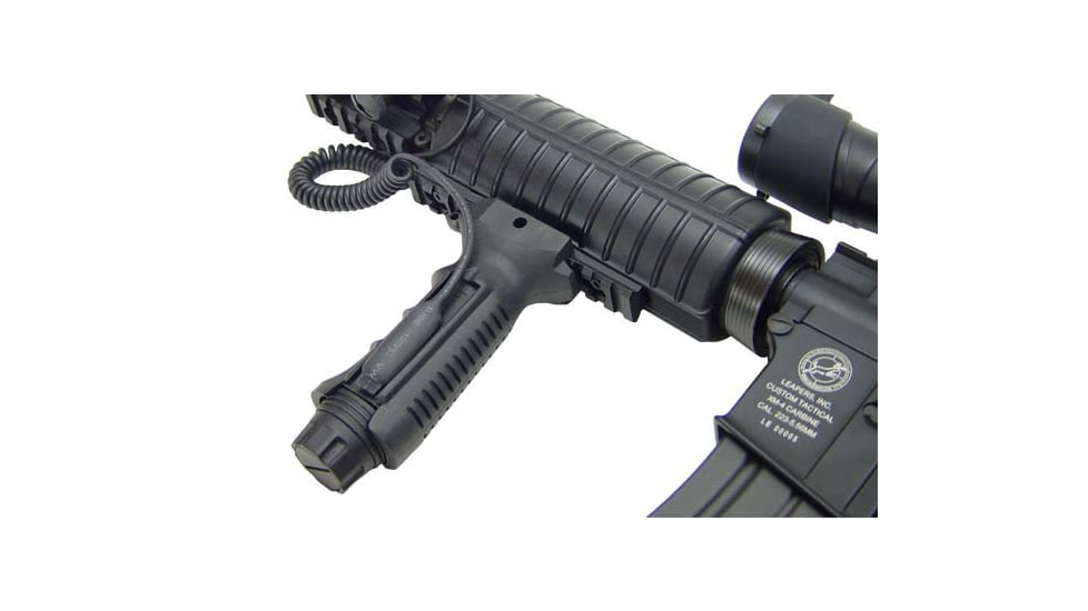 Leapers UTG Ergonomic Ambidextrous Vertical Foregrip, Black, RB-FGRP168B