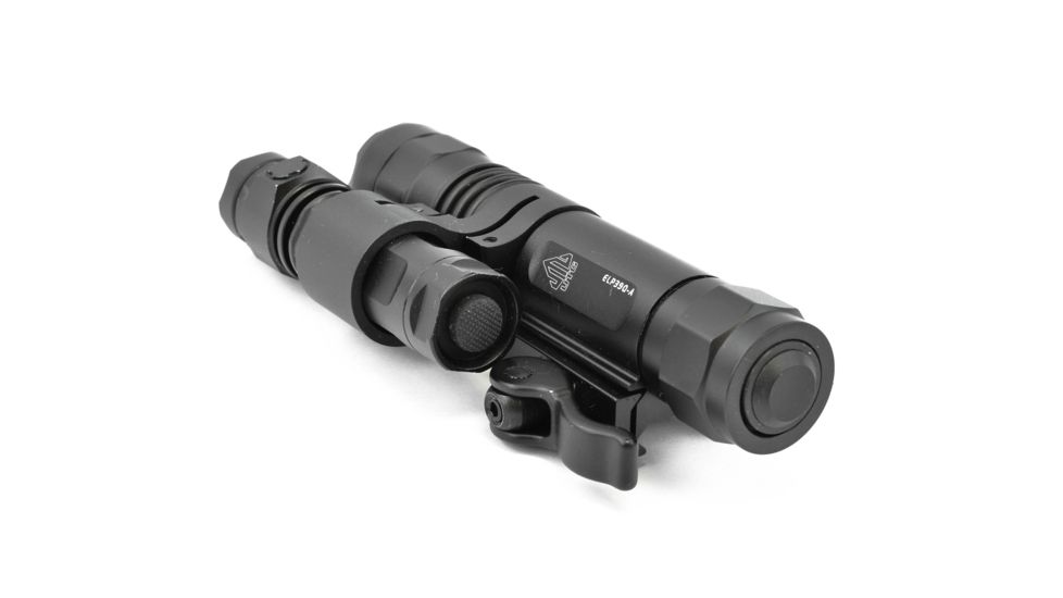 Leapers UTG Laser and Weapon Light, Gen 2, CR123/CR2, Green Laser/White, 400 Lumens, Black, LT-ELP39Q-A