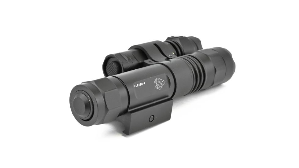 Leapers UTG Laser and Weapon Light, Gen 2, CR123/CR2, Green Laser/White, 400 Lumens, Black, LT-ELP39Q-A