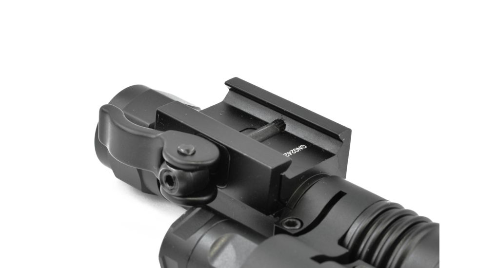 Leapers UTG Laser and Weapon Light, Gen 2, CR123/CR2, Green Laser/White, 400 Lumens, Black, LT-ELP39Q-A