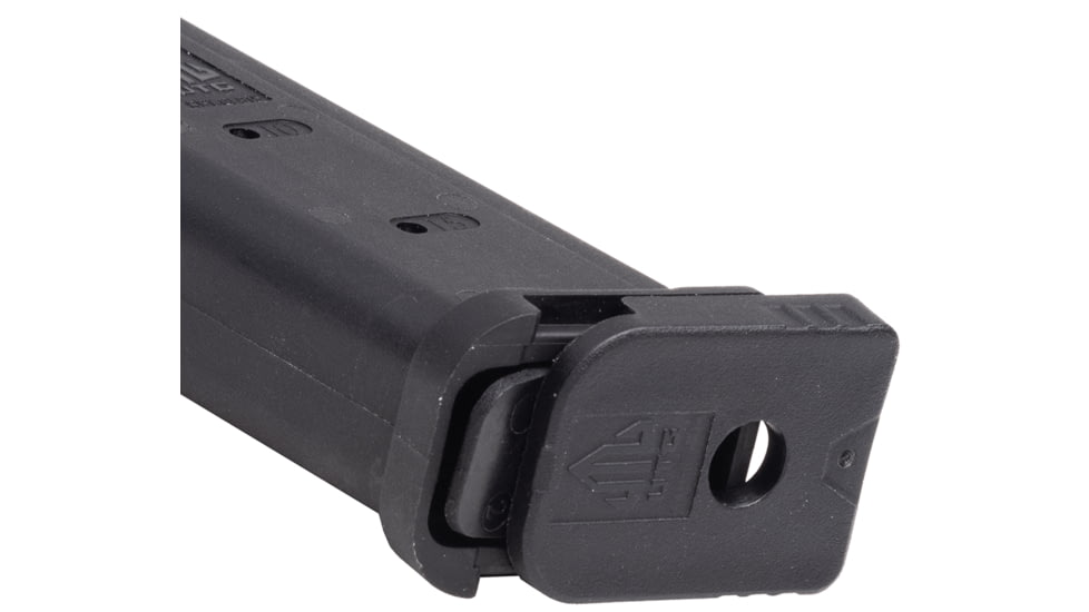 Leapers UTG GL915 Polymer Glock Magazine, 15 Round, 9mm, Black, RBT-GL915-15RD