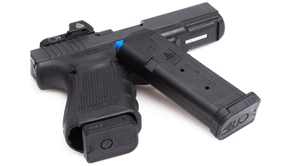 Leapers UTG GL915 Polymer Glock Magazine, 15 Round, 9mm, Black, RBT-GL915-15RD