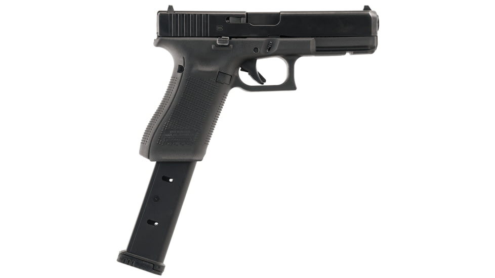 Leapers UTG GL933 Polymer Glock Magazine, 33 Round, 9mm, Black, RBT-GL933-33RD