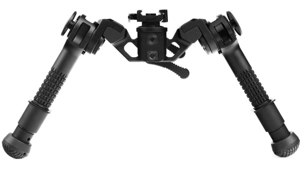 Leapers UTG Goliath Bipod, 6in - 8in, Picatinny, Black, TL-BPFS03Q