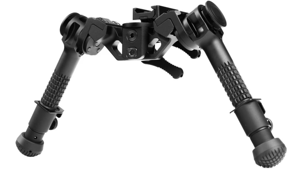 Leapers UTG Goliath Bipod, 6in - 8in, Picatinny, Black, TL-BPFS03Q