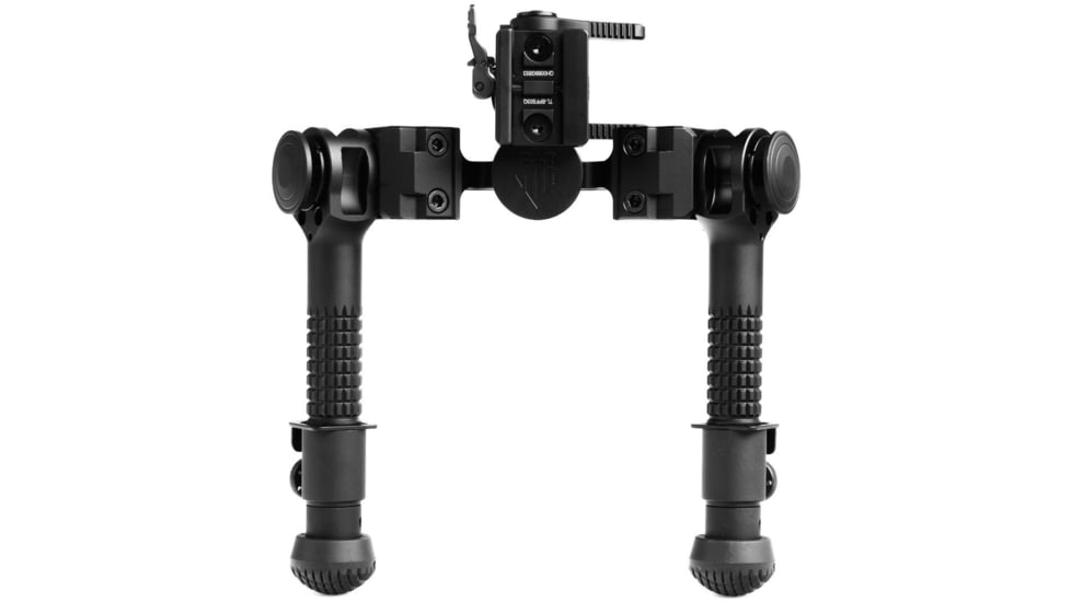 Leapers UTG Goliath Bipod, 6in - 8in, Picatinny, Black, TL-BPFS03Q