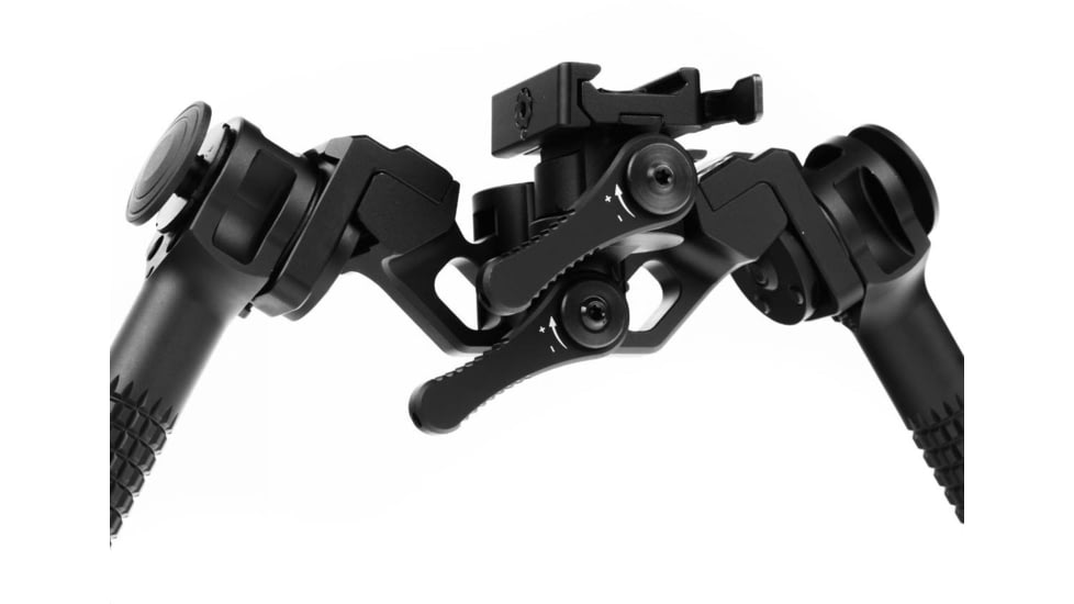 Leapers UTG Goliath Bipod, 6in - 8in, Picatinny, Black, TL-BPFS03Q