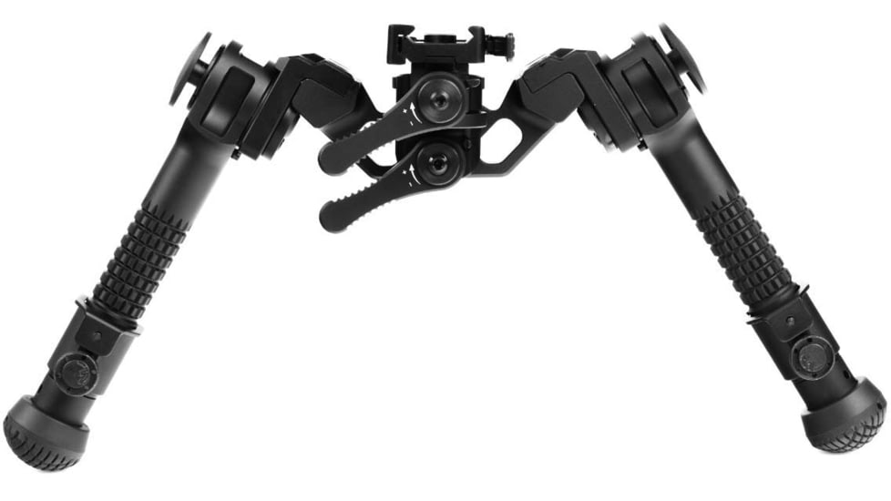 Leapers UTG Goliath Bipod, 6in - 8in, Picatinny, Black, TL-BPFS03Q