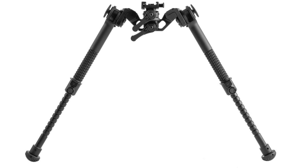 Leapers UTG Goliath Bipod, 8in - 12in, Picatinny, Black, TL-BPFS02Q