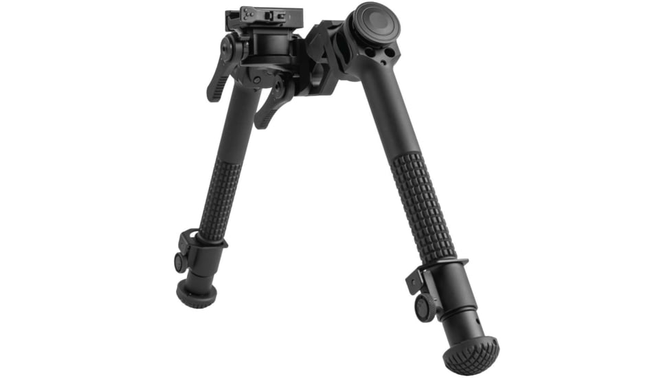 Leapers UTG Goliath Bipod, 8in - 12in, Picatinny, Black, TL-BPFS02Q