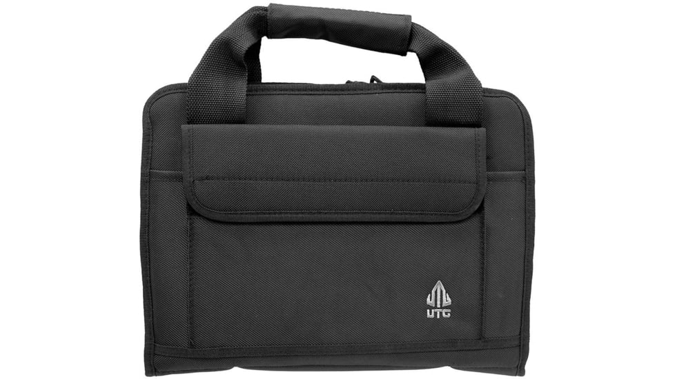 Leapers UTG Homeland Security Deluxe Single Pistol Case, Black, PVC-PC01B