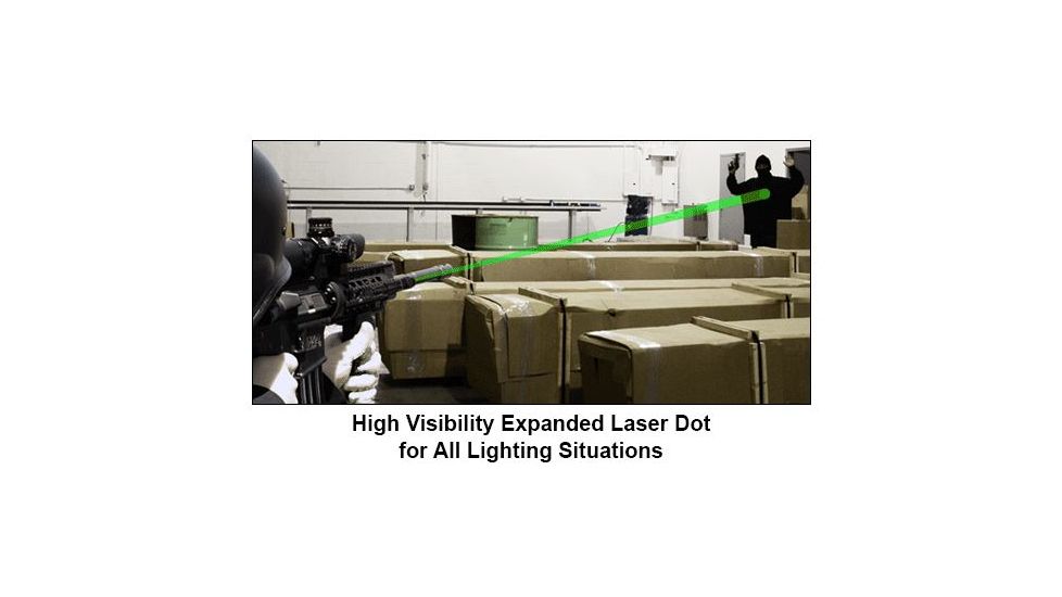 Leapers UTG Instant Target Aiming BullDot Compact Green Laser, _x000D_ SCP-LS289S