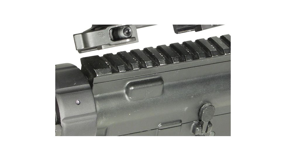 Leapers UTG Integral QD 30mm Ring 2 Slot 56mm 100mm Base 22mm S Picatinny Mount M3D56100R2