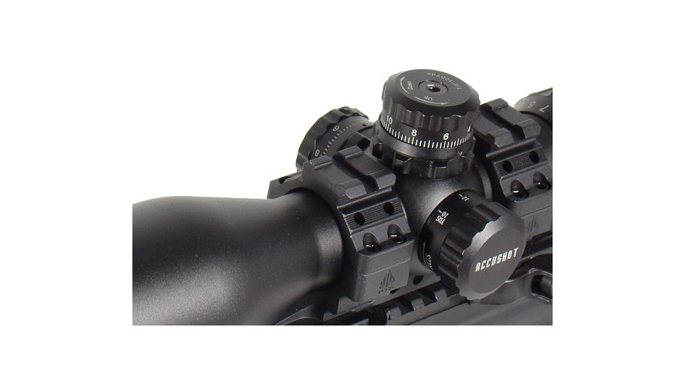 Leapers UTG Integral QD 30mm Ring 2 Slot 56mm 100mm Base 22mm S Picatinny Mount M3D56100R2