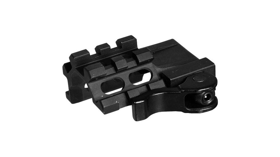 Leapers UTG LE Rated Quad-Rail/2 Slot Angle Mount w/Integral QD Lever Lock System MAQ022255, EDEMO1