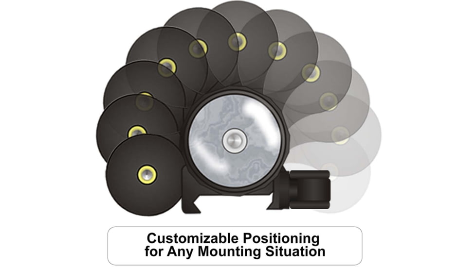 Leapers UTG Light/Red Laser Combo, 400 Lumen, Integral Mount, Black, LT-ELP38Q-A