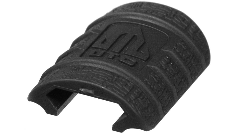 Leapers UTG Low Profile Max Security Rubber Rail Guard, 12pcs, Black, RB-HP12B-B