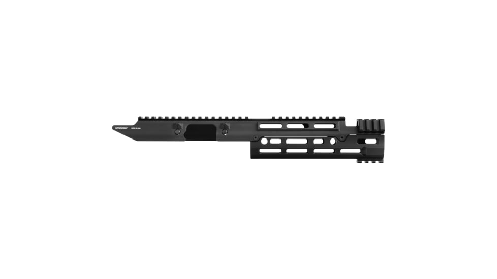 Leapers UTG M-LOK MP5 Handguard, Fits MP5, Anodized Finish, Black, Monolithic Design, Extended Length, MTU055SSME