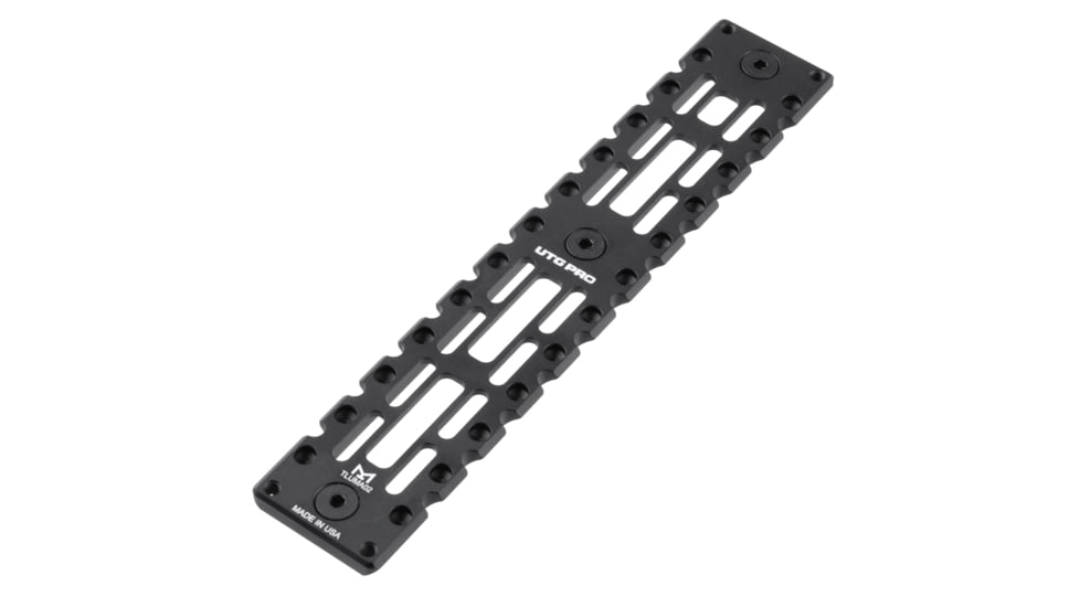 Leapers UTG M-LOK to ARCA Adapter, Fits M-LOK Rail, 7.9" Long, Anodized Finish, Black ,TLUMA02