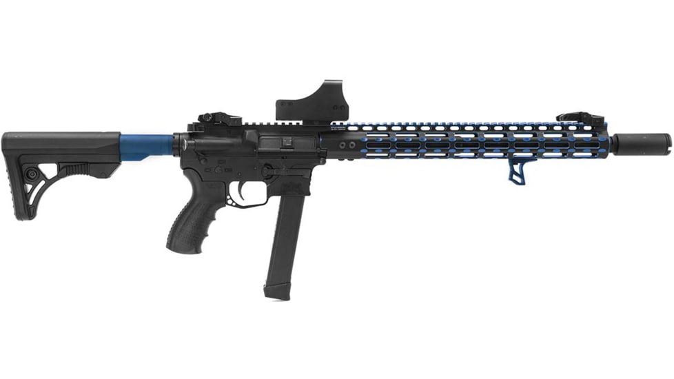 Leapers UTG M-LOK Ultra Slim Handstop, Blue, TL-HSM01B