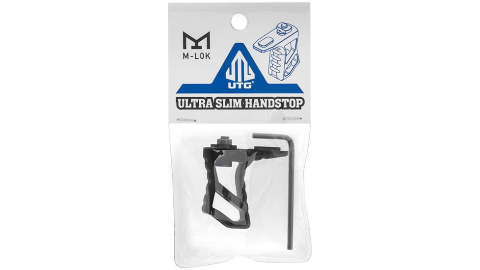 Leapers UTG M-LOK Ultra Slim Handstop, Matte Black, TL-HSM01
