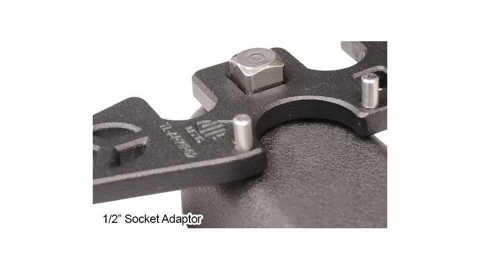Leapers UTG Mini AR15 Steel Armorers Wrench, Black TL-ARWR02