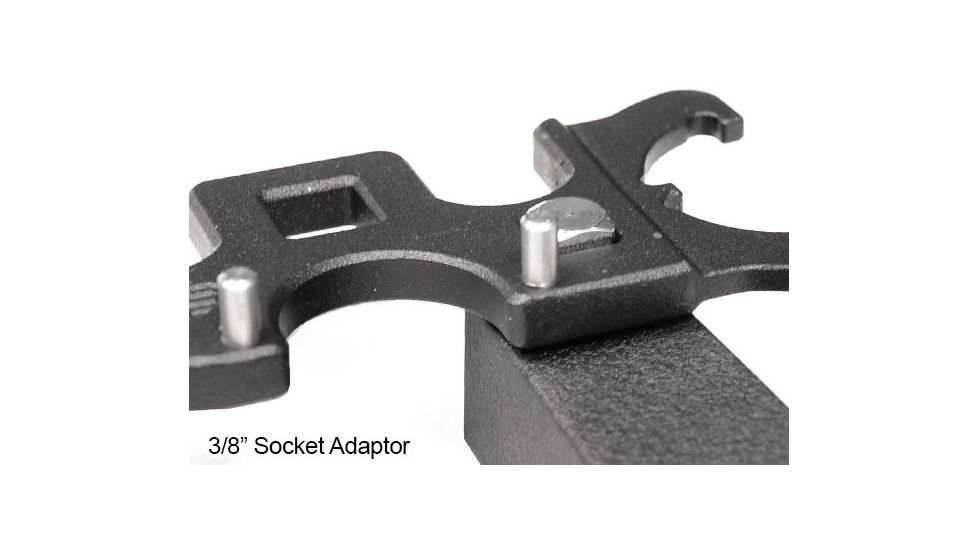 Leapers UTG Mini AR15 Steel Armorers Wrench, Black TL-ARWR02