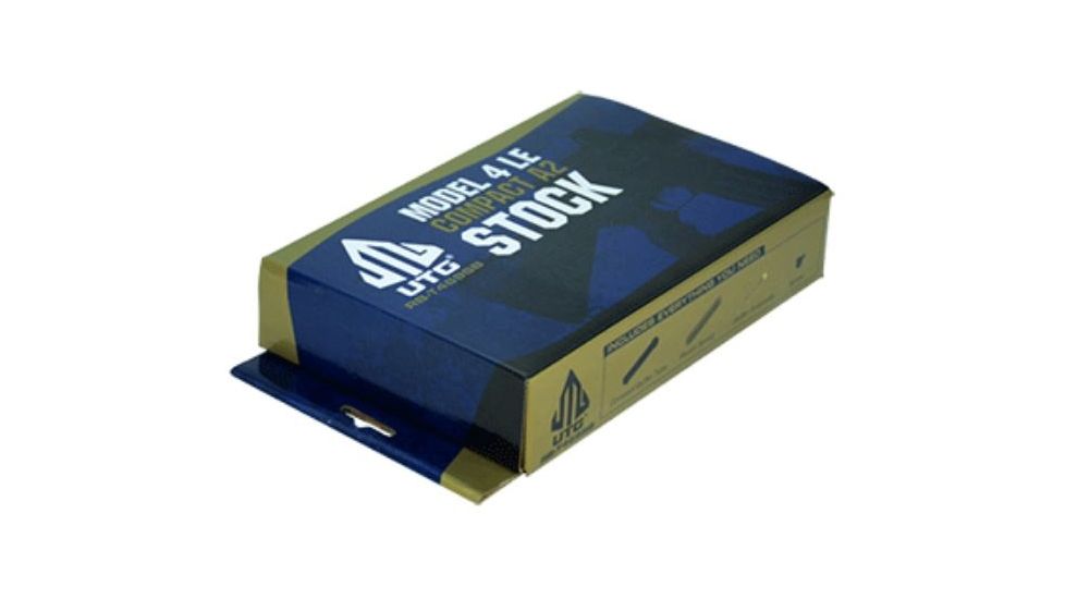 Leapers UTG Model 4 Compact Tactical Fixed Stock Assembly, Black, _x000D_ RB-T469SB