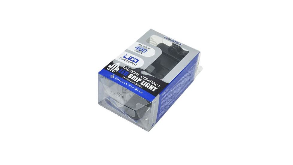 Leapers UTG New Gen Compact Grip Light with QD Mount, 400 Lumen, Black, MNT-EL223GPQ-A