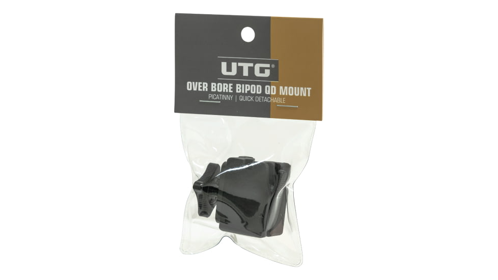 Leapers UTG Over Bore Bipod QD Mount, Black, TL-BPAD2