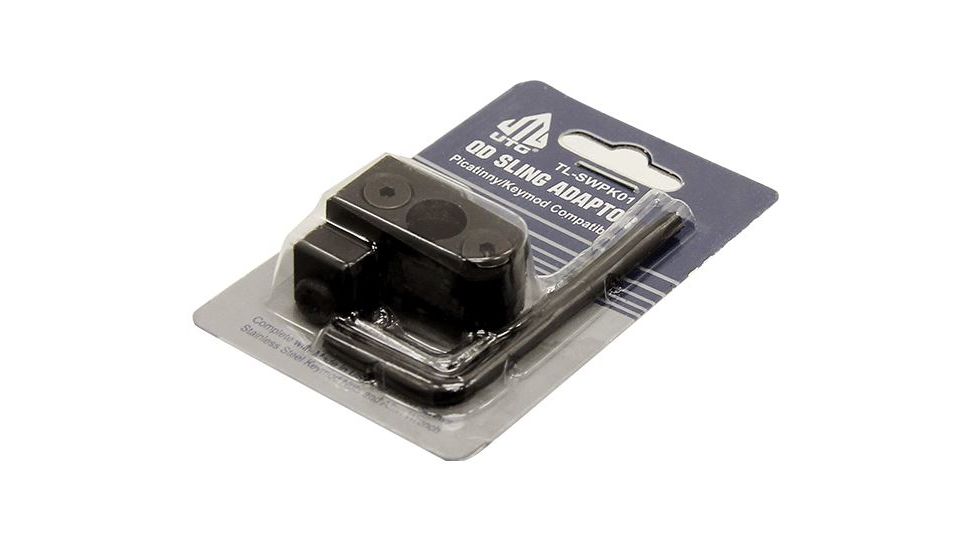 Leapers UTG Picatinny/Keymod Compatible Adaptor for QD Sling Swivel, _x000D_ TL-SWPK01