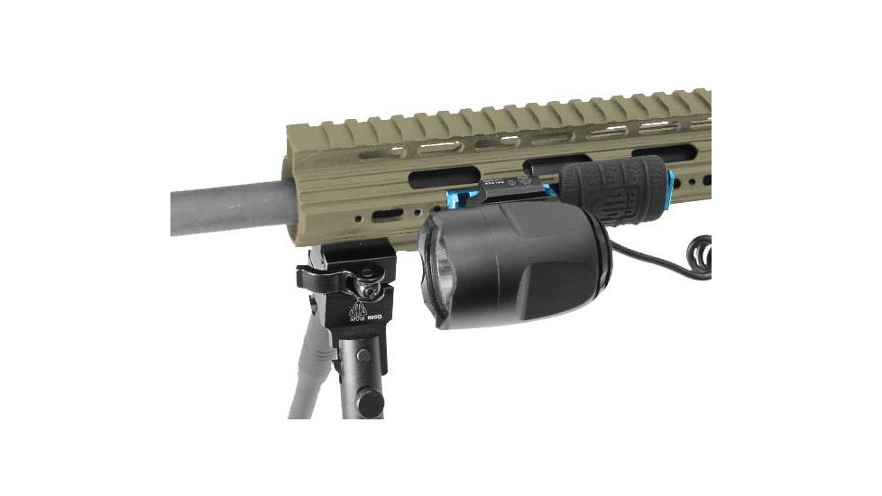 Leapers UTG PRO 10-Slot Super Slim Free Float Rail Section, Flat Dark Earth MTURS02MD