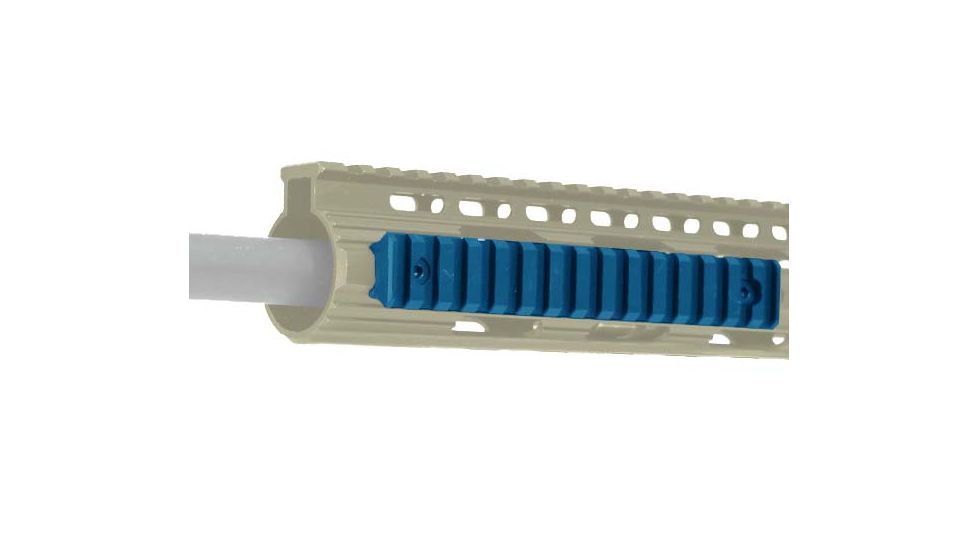 Leapers UTG PRO 15-Slot Super Slim Free Float Rail Section, Flat Dark Earth MTURS02LD