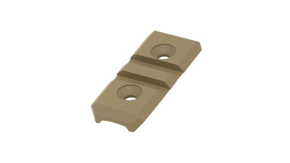 Leapers UTG PRO 2-Slot Super Slim Free Float Rail Section, Flat Dark Earth MTURS01SD