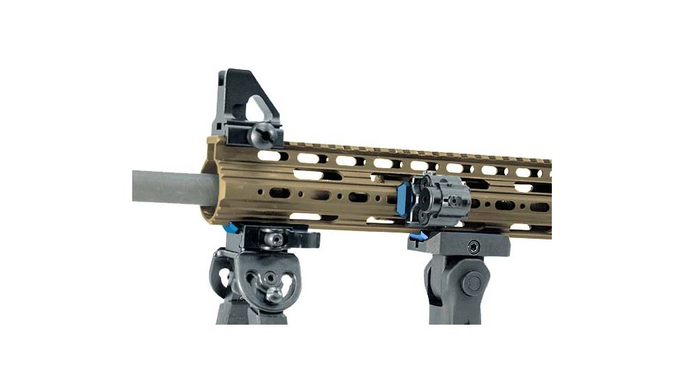 Leapers UTG PRO 2-Slot Super Slim Free Float Rail Section, Flat Dark Earth MTURS01SD