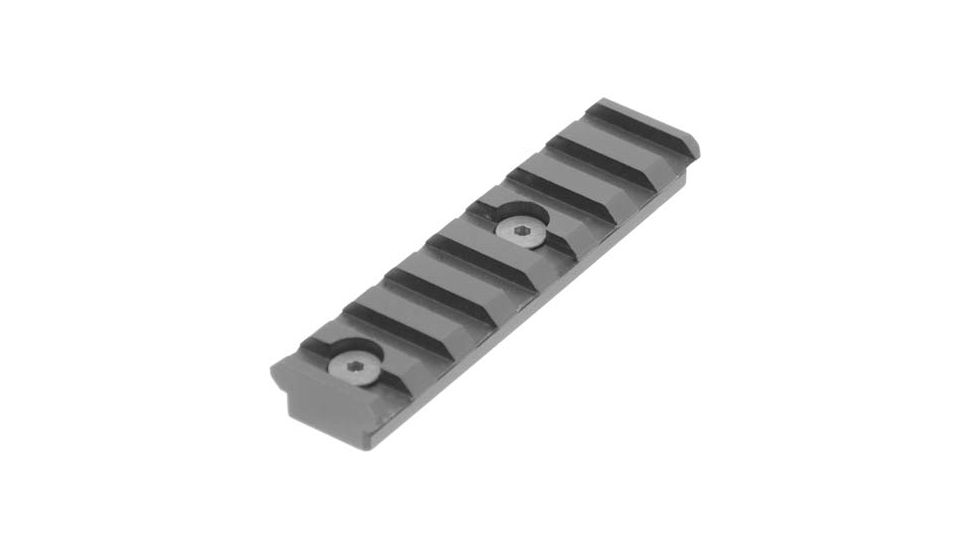 Leapers UTG PRO 3.14in 8-Slot Keymod Picatinny Rail Section, Black MTURS04M