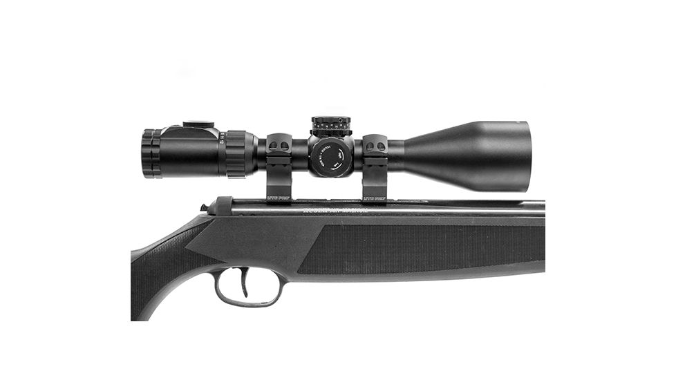 Leapers UTG PRO 30mm/2PCs High Profile P.O.I Dovetail Rings, Black RDU013022