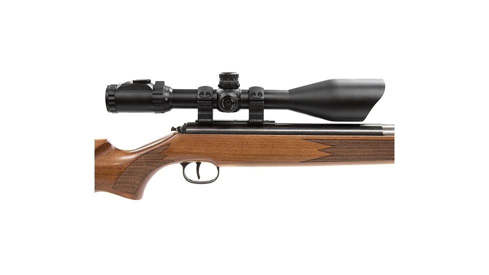 Leapers UTG PRO 30mm/2PCs Medium Profile P.O.I Dovetail Rings, Black RDU013015